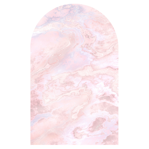 Selbstklebende Vlies Fototapete/Wandtattoo - Mármol Rosa - Größe 127 X 200 Cm