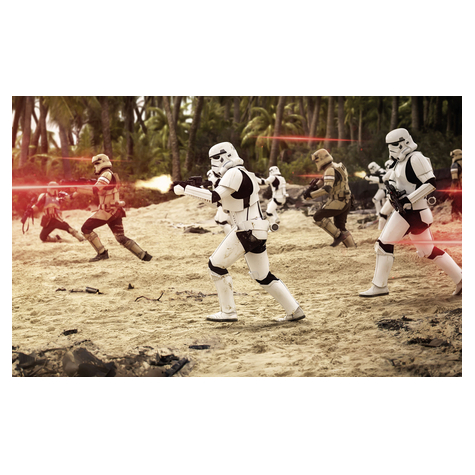 Vlies Fototapete - Star Wars Imperial Strike - Größe 400 X 250 Cm