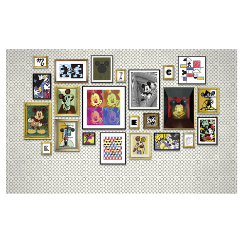 Vlies Fototapete - Mickey Art Collection - Größe 400 X 250 Cm