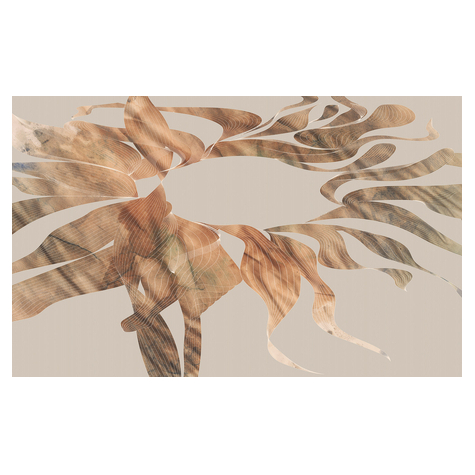 Vlies Fototapete - Autumn Leaves - Größe 400 X 250 Cm