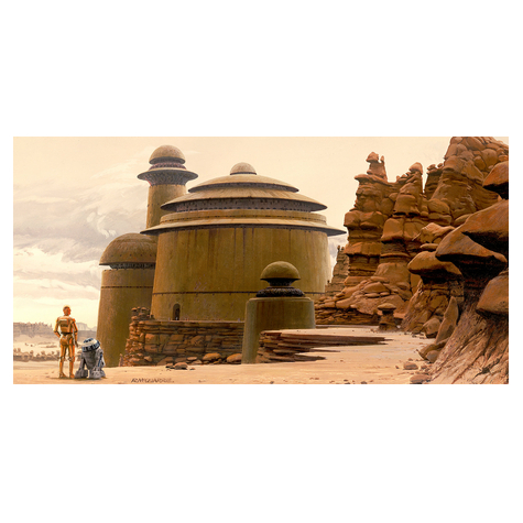 Vlies Fototapete - Star Wars Classic Rmq Jabbas Palace - Größe 500 X 250 Cm