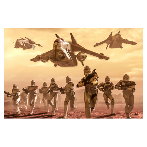 Vlies Fototapete - Star Wars Classic Clone Trooper - Größe 400 X 260 Cm