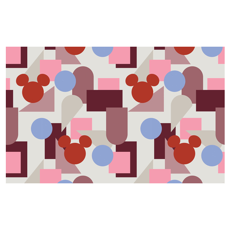 Vlies Fototapete - Colourful Mickey - Größe 400 X 250 Cm