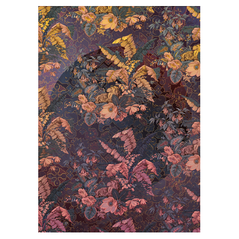 Non-Woven Wallpaper - Orient Violet - Size 200 X 270 Cm
