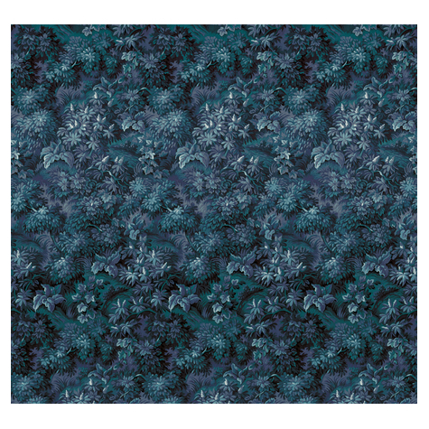 Vlies Fototapete - Botanique Bleu - Größe 300 X 280 Cm