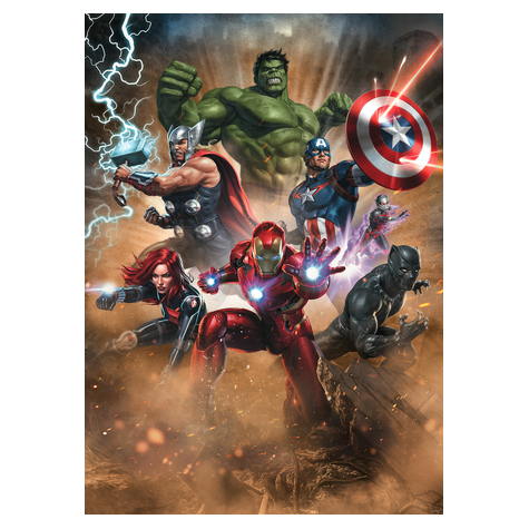 Vlies Fototapete - Avengers Superpower - Größe 200 X 280 Cm