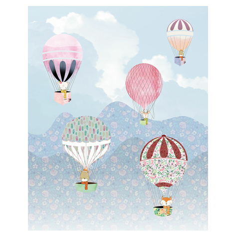 Vlies Fototapete - Happy Balloon - Größe 200 X 250 Cm