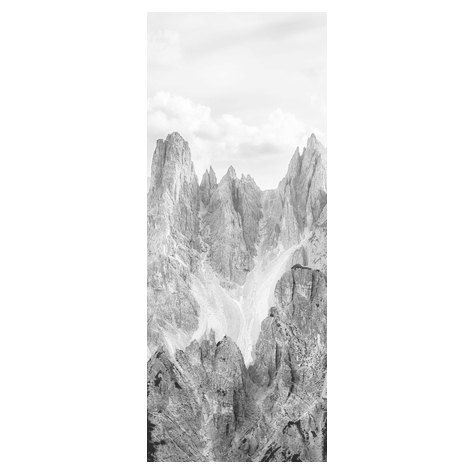 Vlies Fototapete - Peaks Panel - Größe 100 X 250 Cm
