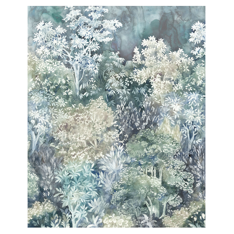 Non-Woven Wallpaper - Forêt Enchantée - Size 200 X 250 Cm