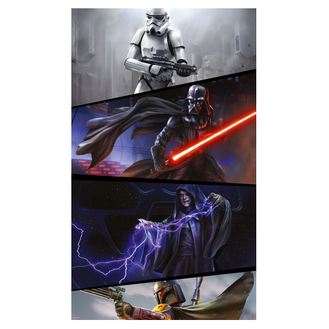 Vlies Fototapete - Star Wars Moments Imperials - Größe 120 X 200 Cm