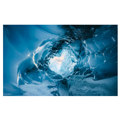 Vlies Fototapete - The Eye Of The Glacier - Größe 450 X 280 Cm
