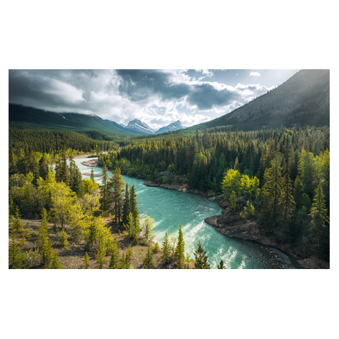 Vlies Fototapete - Wild Canada - Größe 450 X 280 Cm