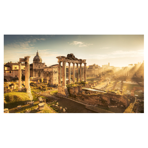 Vlies Fototapete - Forum Romanum - Größe 500 X 280 Cm