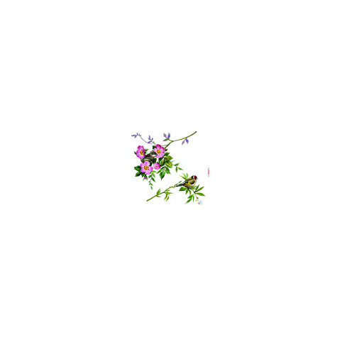 Fenstersticker - Spring Fever - Größe 31 X 31 Cm
