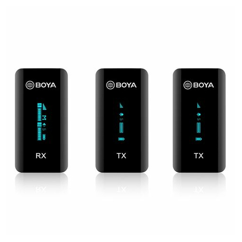 Boya 2.4 Ghz Ultra Compact Microphone Wireless By-Xm6-S2