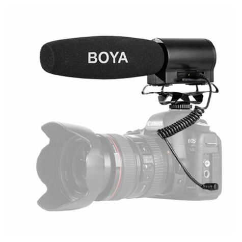 Boya Mini Kondensatormikrofon By-Dmr7 Mit Recorder