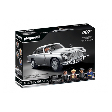 Playmobil Aston Martin James Bond Db5 - Goldfinger Edition (70578)