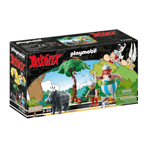Playmobil Asterix Wildschweinjagd (71160)