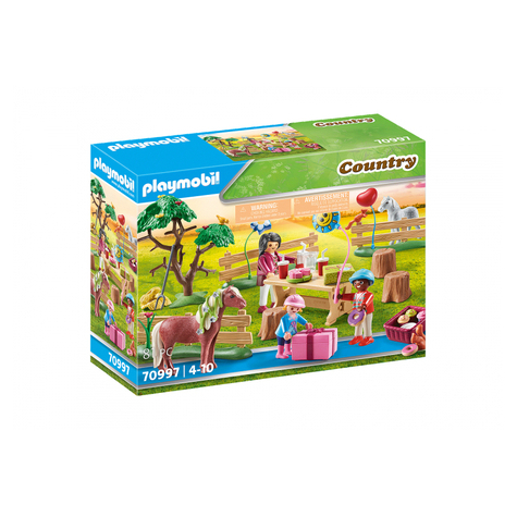 Playmobil Country - Kindergeburtstag Auf Dem Ponyhof (70997)