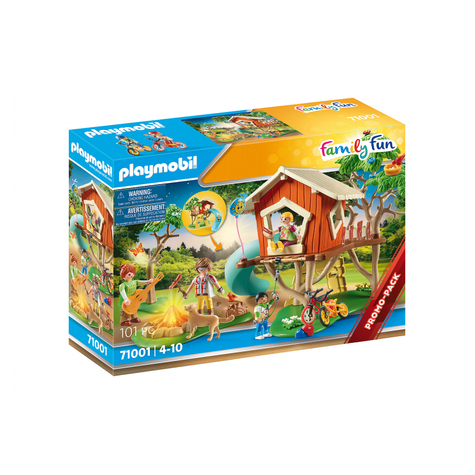 Playmobil Family Fun - Abenteuer-Baumhaus Mit Rutsche (71001)
