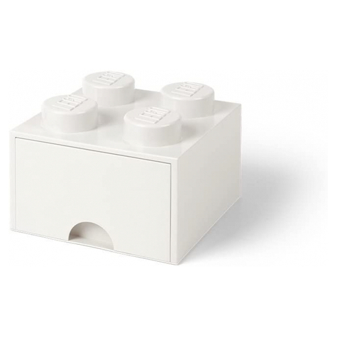 Lego Storage Brick Schublade 4 Weiss (40051735)