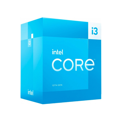 Cpu Intel I3-13100f 4,5 Ghz 1700 Box Retail - Bx8071513100f