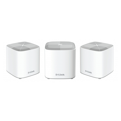 D-Link Covr Ax1800 Dual Band Whole Home Mesh 3er Wi-Fi 6 System Covr-X1863