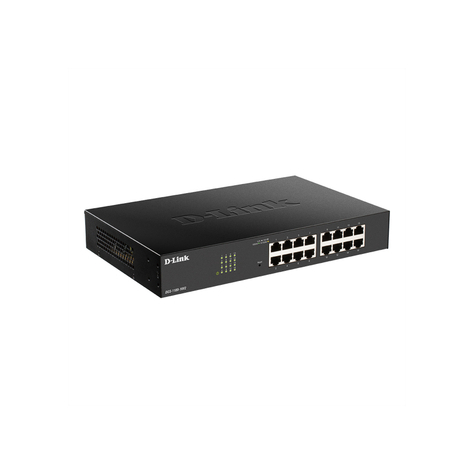 D-Link Switch 16 Port 1 Gbps Dgs-1100-16v2/E
