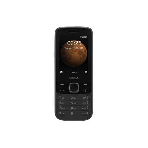 Nokia 225 2020 Dual-Sim Black 16qenb01a26
