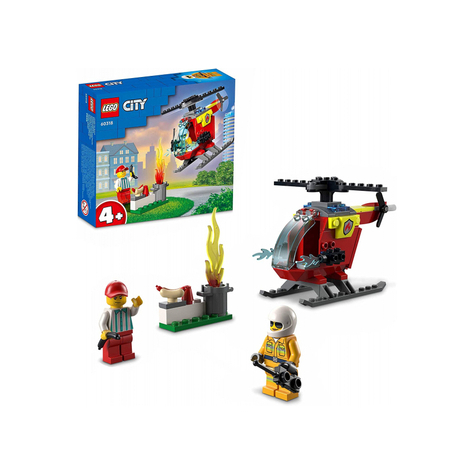 Lego City - Feuerwehrhubschrauber (60318)
