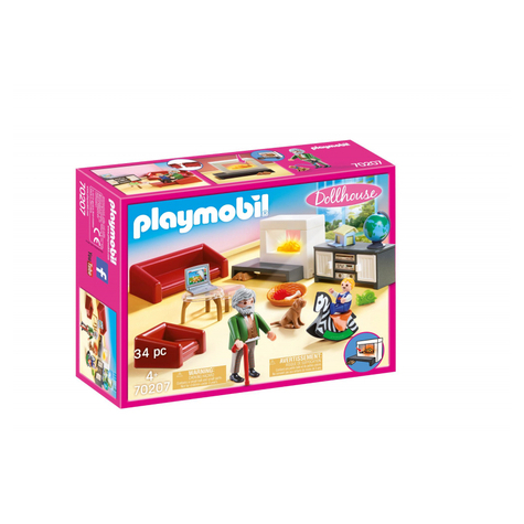 Playmobil Dollhouse - Gemliches Wohnzimmer (70207)