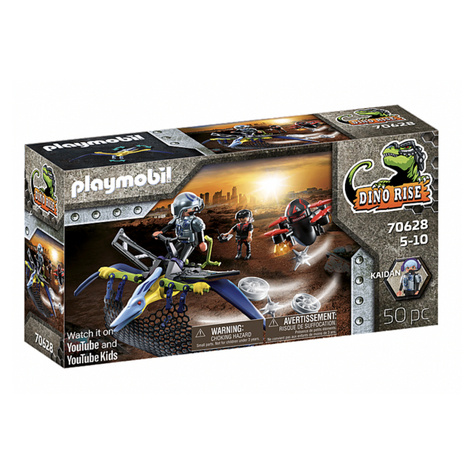 Playmobil Dino Rise - Pteranodon Attacke Aus Der Luft (70628)