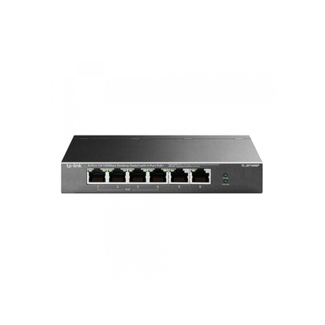 Tp-Link Fast Ethernet (10/100) - Power Over Ethernet (Poe) Tl-Sf1006p