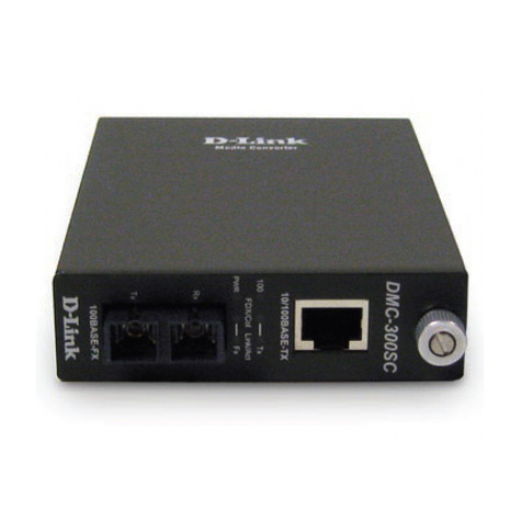 D-Link Fast Ethernet Konverter - Dmc-300sc/E