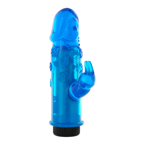 Mini Vibratoren : Mini Rabbit Vibe Blau