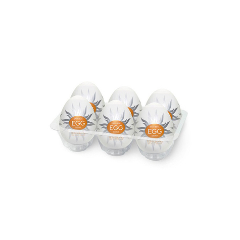 Masturbatoren : Tenga Egg Shiny (6pcs) Tenga 4560220552803