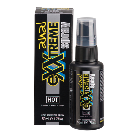 Cremes Gele Lotionen Spray Anal : Hot Exxtreme Anal Spray 50 Ml