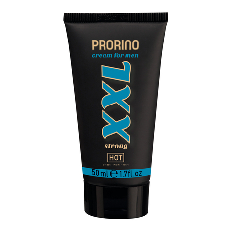 Massagegele: Prorino Xxl Cream 50 Ml Hot 4042342004144