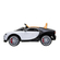 Kinderfahrzeug Elektro Auto "Bugatti Chiron" Lizenziert 12v7ah, 2 Motoren 2,4ghz Fernsteuerung, Mp3, Ledersitz+Eva-Weiss