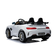 Children's Vehicle Electric Car Mercedes Gt R Double Seater Licensed 12v10ah, 2 Motors 2.4ghz Remote Control, Mp3, Leather Seat+Eva White