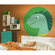 Self-Adhesive Non-Woven Wall Mural / Wall Tattoo - Little Dino Velo - Size 125 X 125 Cm